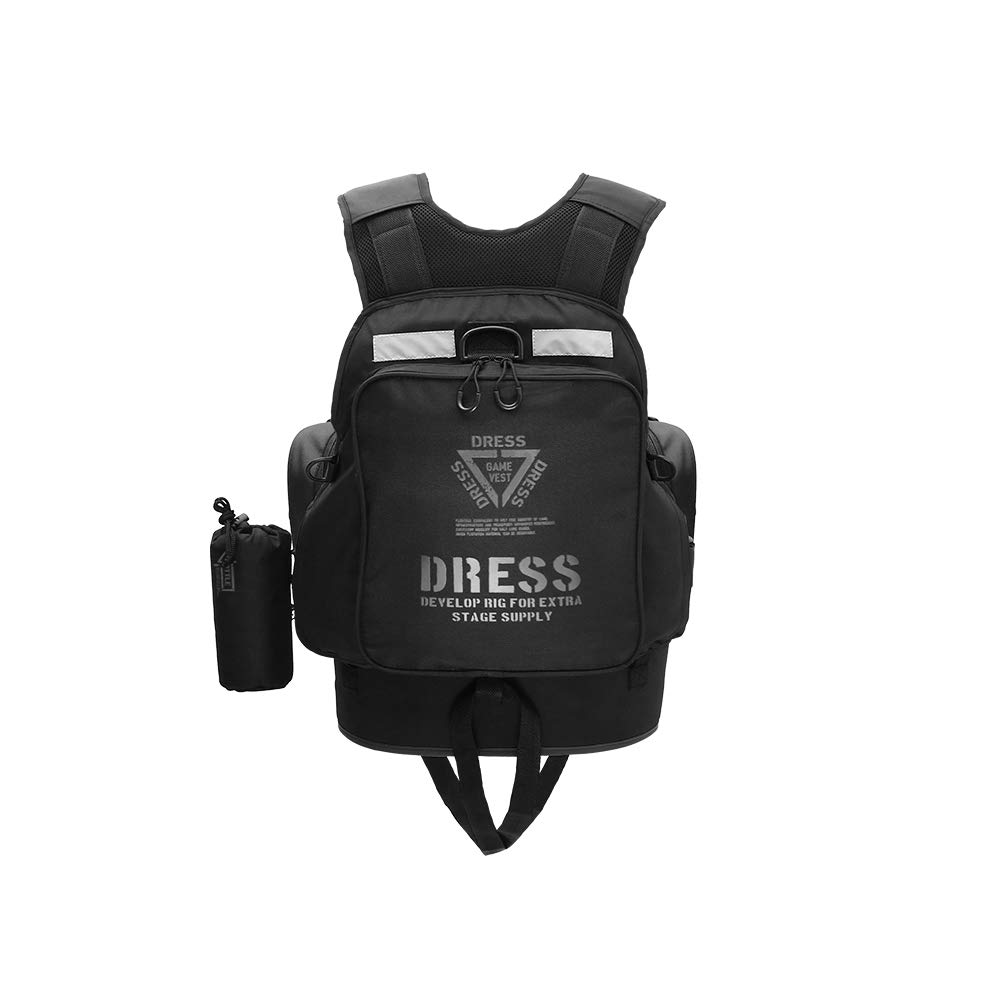 Amazon | ドレス(DRESS) フローティングゲームベスト Air NEWブラック